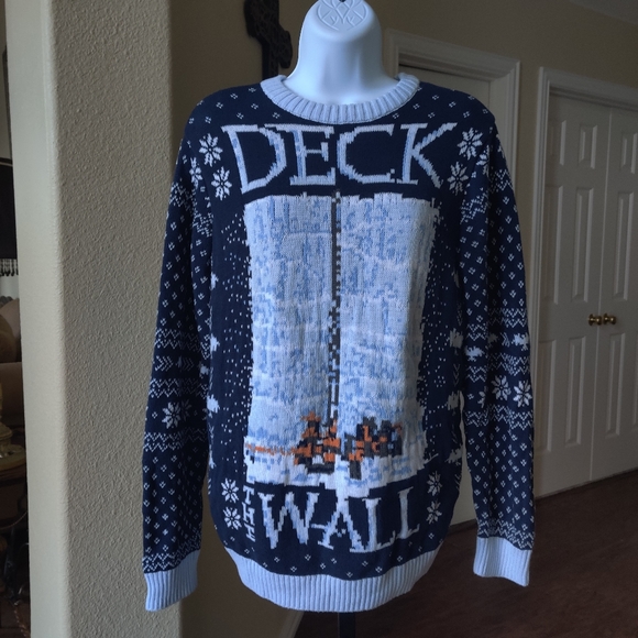 Game of Thrones "Deck the Wall"  UNISEX Sweater - Picture 4 of 8